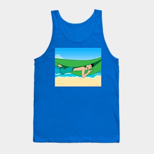 Idlers Hammock Do Nothing Tank Top